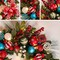 Large Lighted Outdoor Christmas Wreath (	Mulit-colored) 4"D x 24"W x 24"H
